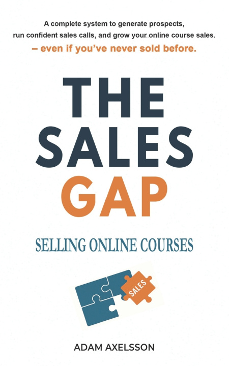 Knjiga The Sales Gap Adam Axelsson