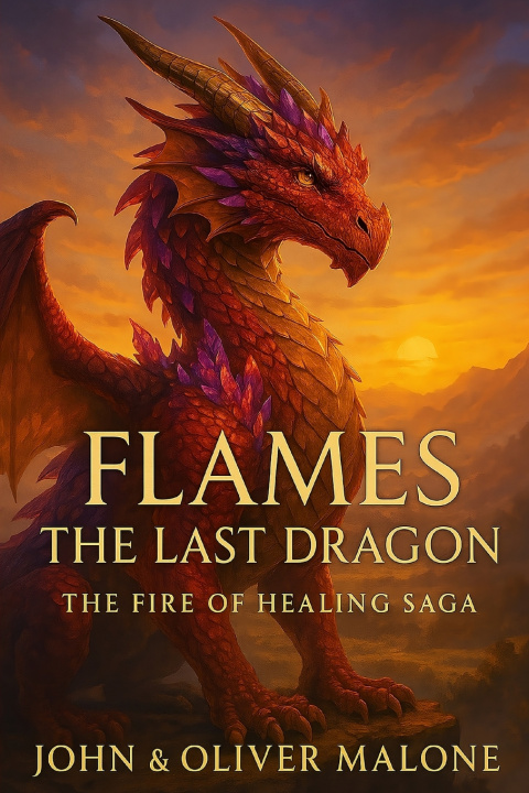 Knjiga Flames Oliver Malone