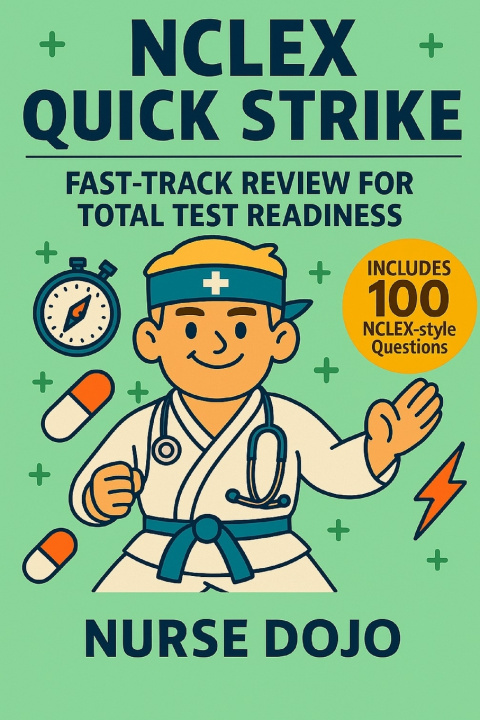 Kniha NCLEX Quick Strike Nurse Dojo