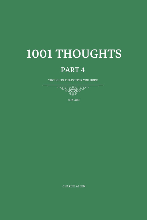 Kniha 1001 Thoughts Charlie Allen