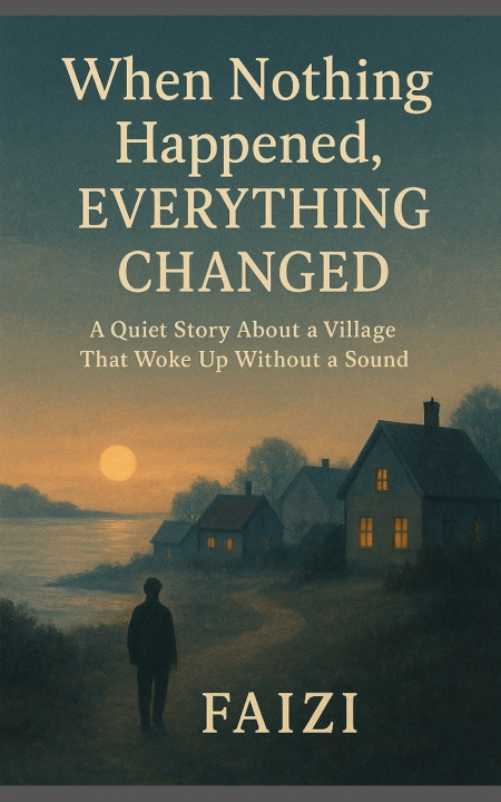 Kniha When Nothing Happened, Everything Changed fAIzi fAIzi