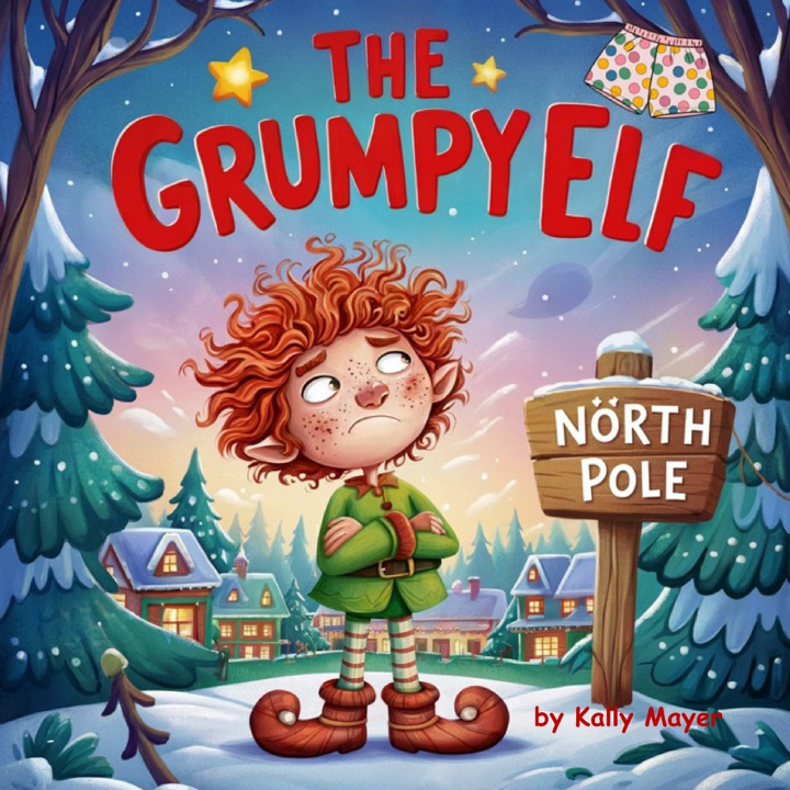 Knjiga The Grumpy Elf Kally Mayer