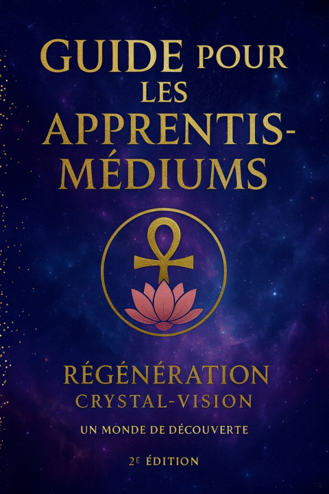 Knjiga Guide des apprentis-médiums Régénération Crystal-Vision