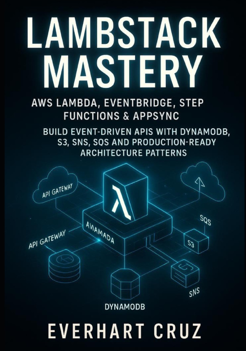 Knjiga LAMBSTACK MASTERY AWS LAMBDA, EVENTBRIDGE, STEP FUNCTIONS & APPSYNC Everhart Cruz