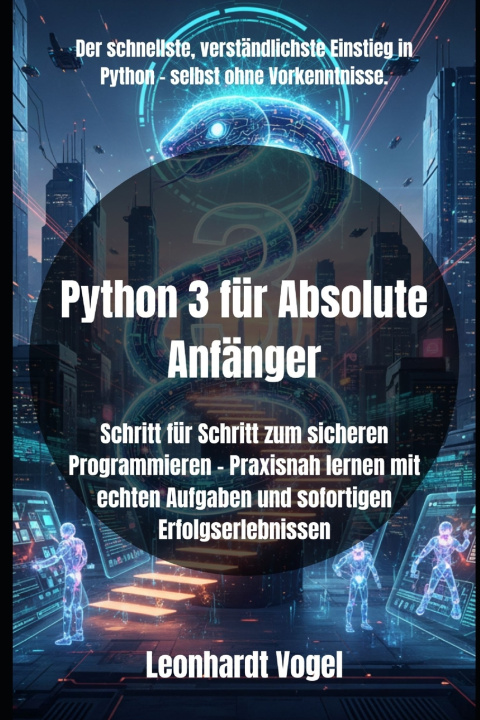 Knjiga Python 3 für Absolute Anfänger Leonhardt Vogel