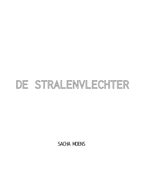 Kniha DE STRALENVLECHTER Sacha Moens