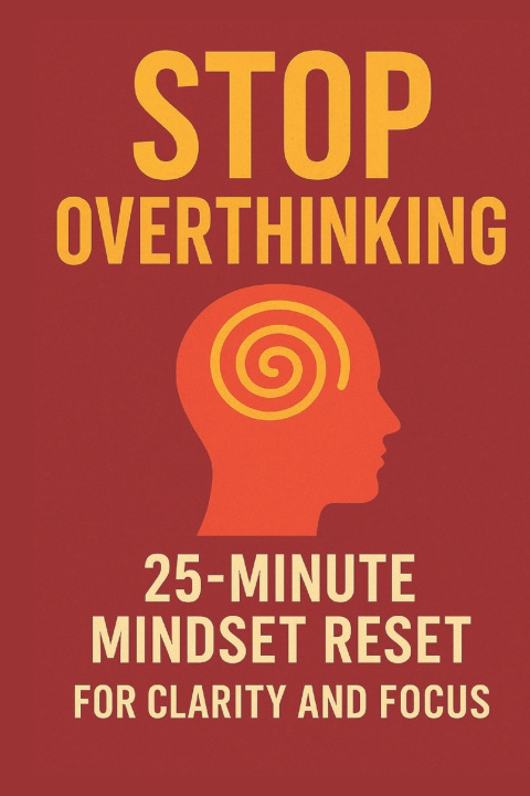 Knjiga Stop Overthinking LKKKetz Publication
