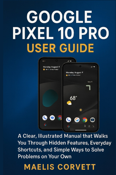 Kniha GOOGLE PIXEL 10 PRO USER GUIDE MAELIS CORVETT