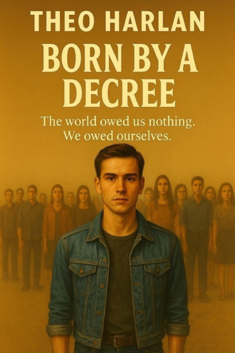 Kniha Born by a Decree Theo Harlan