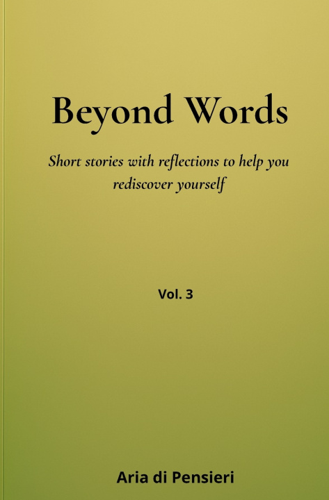 Boek Beyond Words Vol. 3 Aria Di Pensieri