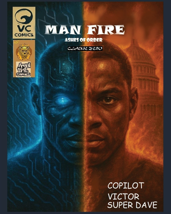 Kniha Man Fire Ashes of Order Victor Nwafor