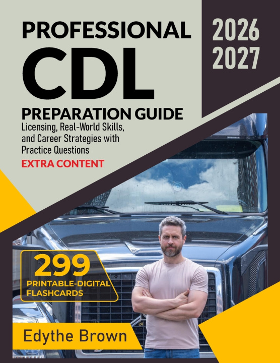 Kniha Professional CDL Preparation Guide Edythe Brown