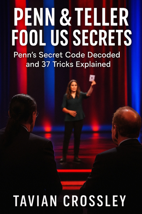 Kniha Penn & Teller Fool Us Secrets Tavian Crossley