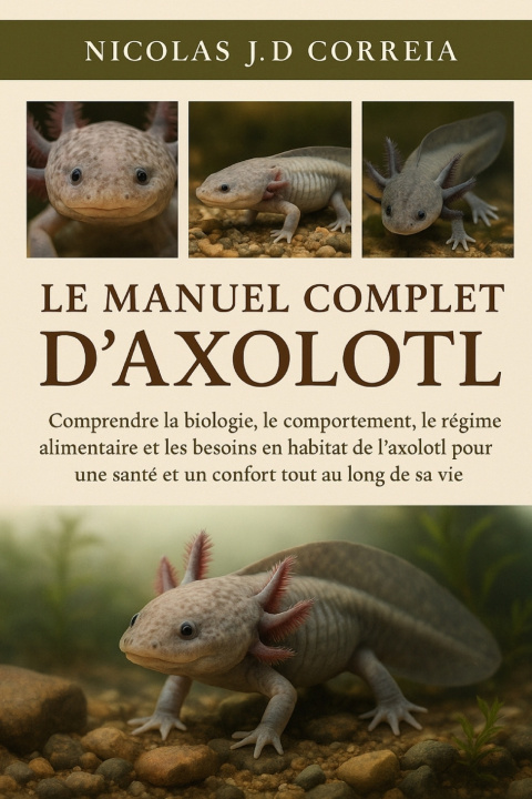 Libro LE MANUEL COMPLET D'AXOLOTL NICOLAS J.D CORREIA
