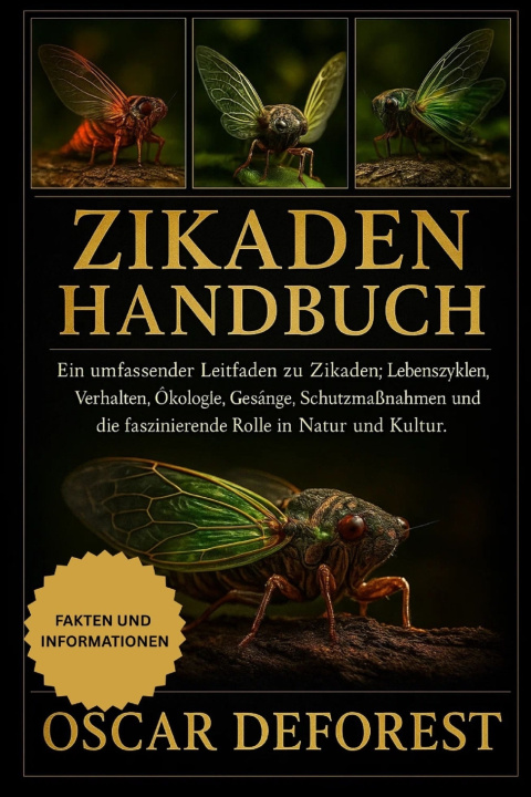 Kniha Zikadenhandbuch OSCAR DEFOREST