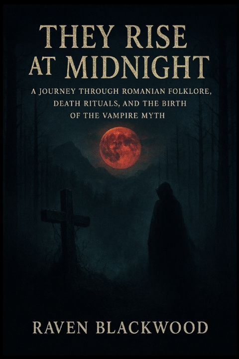 Kniha They Rise at Midnight Raven Blackwood
