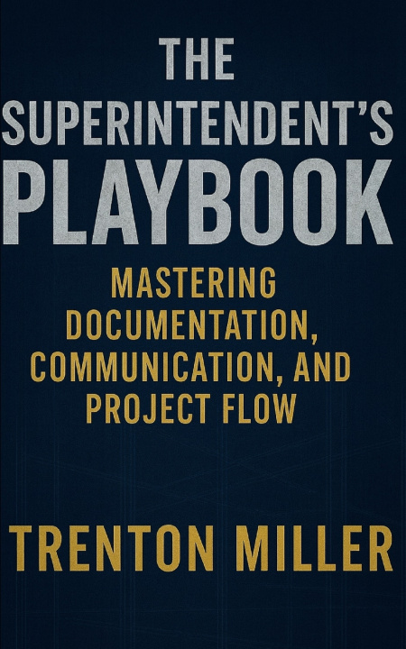 Kniha The Superintendent's Playbook Mastering Documentation, Communication, and Project Flow Trenton Miller
