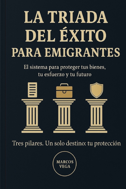 Kniha LA TRIADA DEL ÉXITO PARA EMIGRANTES MARCOS VEGA