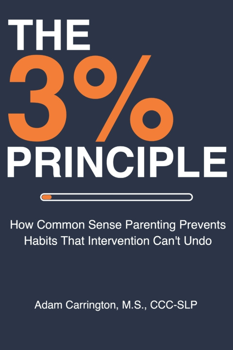Kniha The 3% Principle Adam Carrington