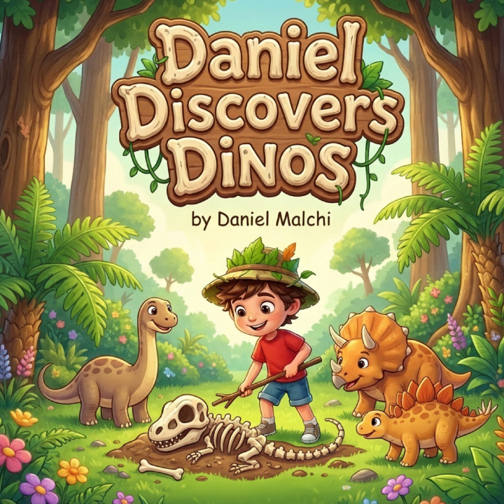 Kniha Daniel discovers Dinos Daniel Malchi
