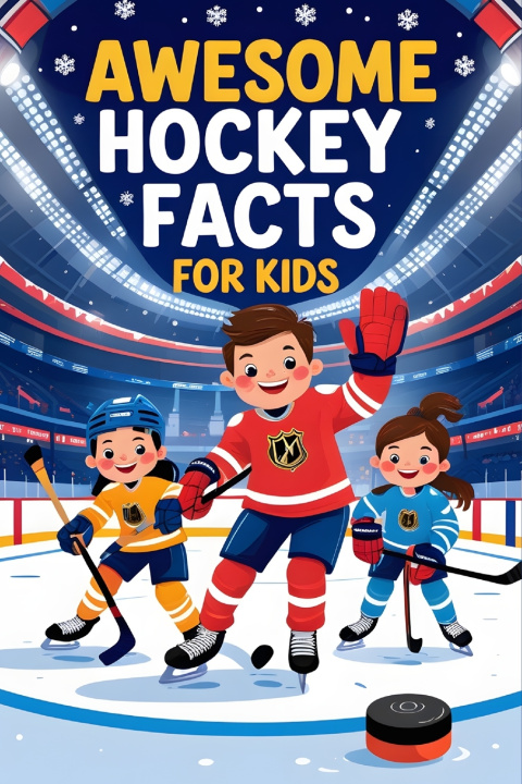 Kniha Awesome Hockey Facts For Kids Jeremy McGins