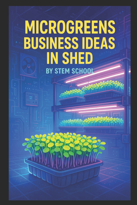 Kniha Microgreens Business Ideas in Shed STEM SCHOOL