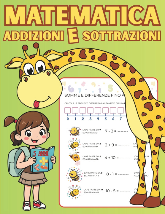 Kniha Matematica Addizioni E Sottrazioni Palmer Sdik