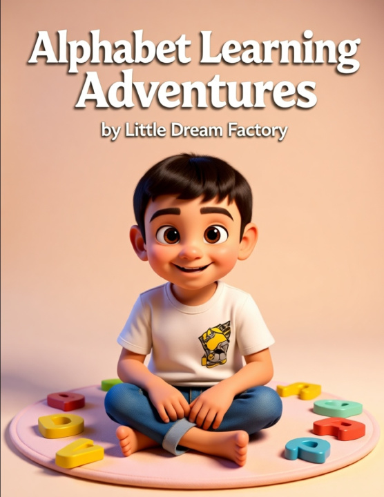 Kniha Alphabet Learning Adventures Little Dream Factory