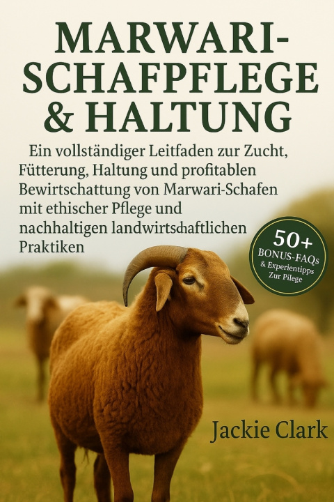 Kniha MARWARI-SCHAFPFLEGE & HALTUNG JACKIE CLARK