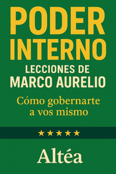 Kniha PODER INTERNO Lecciones de Marco Aurelio Altéa