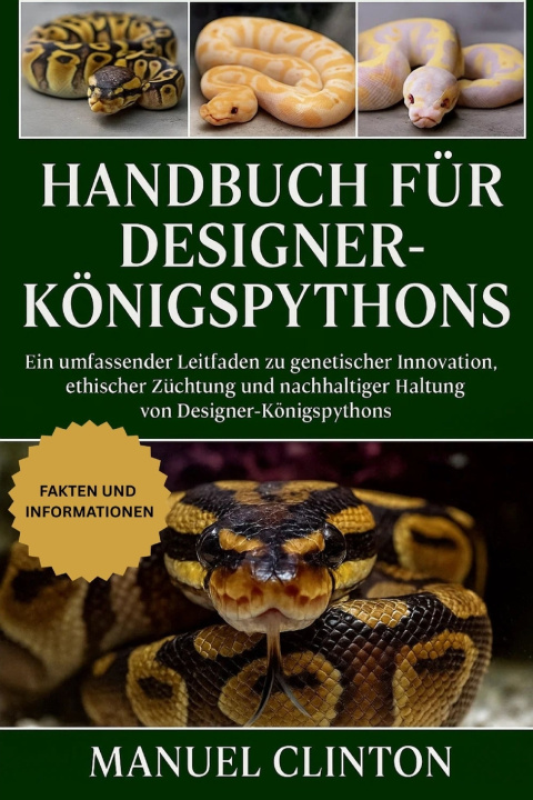 Libro HANDBUCH FÜR DESIGNER-KÖNIGSPYTHONS MANUEL CLINTON