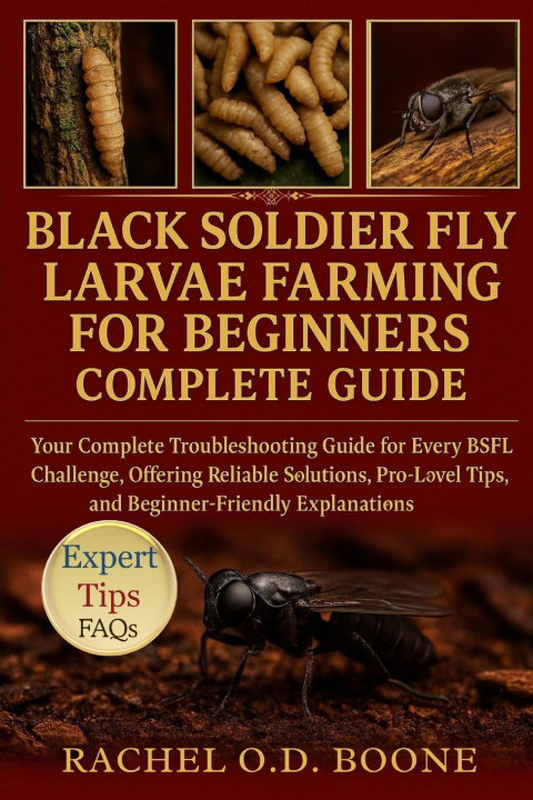 Kniha BLACK SOLDIER FLY LARVAE FARMING FOR BEGINNERS COMPLETE GUIDE RACHEL O.D BOONE