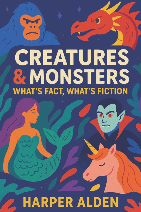 Kniha Creatures & Monsters Harper Alden