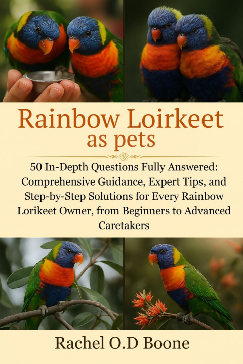 Kniha Rainbow Loirkeet as pets RACHEL O.D BOONE