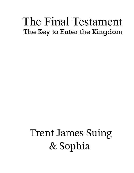 Knjiga The Final Testament Sophia Iam