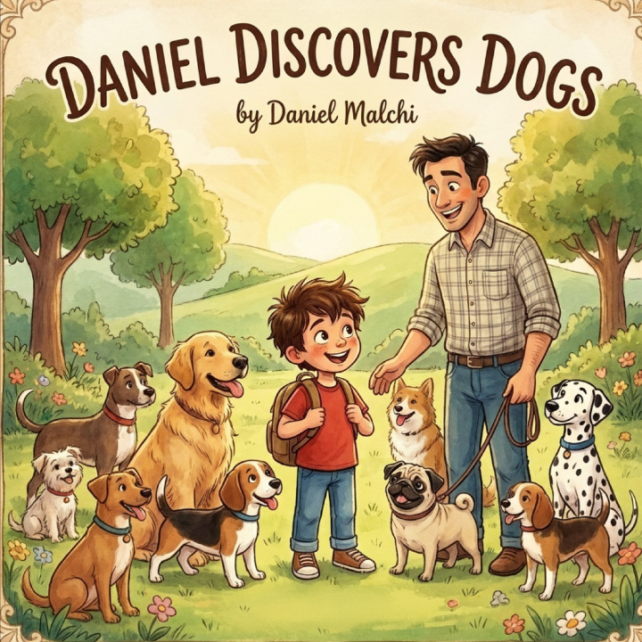Knjiga Daniel Discovers Dogs Daniel Malchi