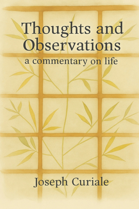 Kniha Thoughts & Observations Joseph Curiale