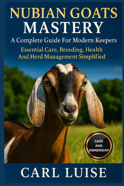 Kniha NUBIAN GOATS MASTERY CARL LUISE