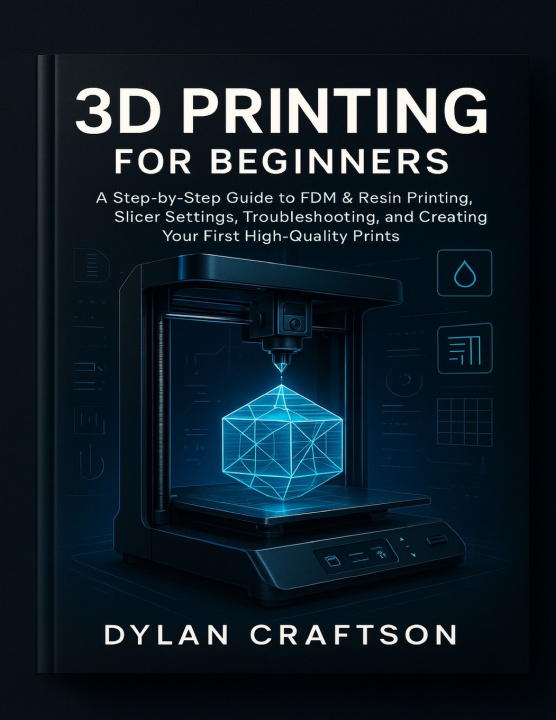 Kniha 3D PRINTING FOR BEGINNERS DYLAN CRAFTSON
