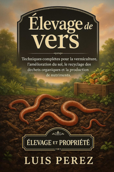 Kniha ÉLEVAGE DE VERS LUIS PEREZ