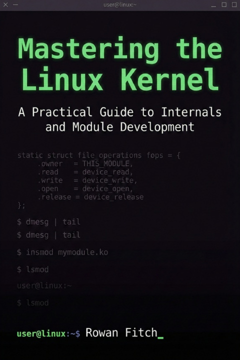 Kniha Mastering the Linux Kernel Rowan Fitch