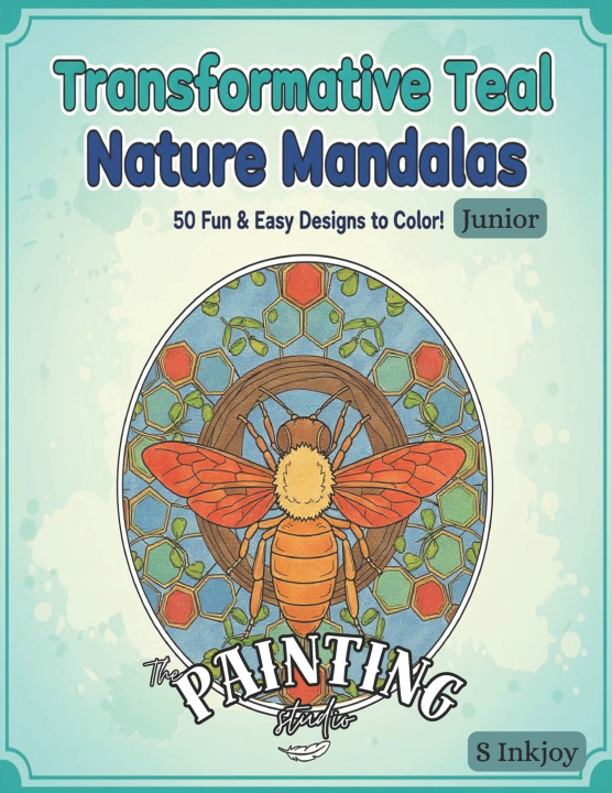 Kniha Transformative Teal Nature Mandalas S Inkstone