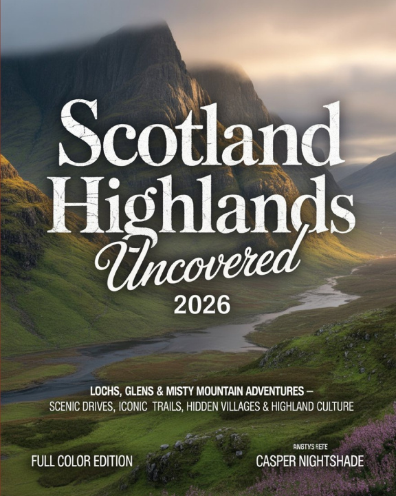 Kniha SCOTLAND HIGHLANDS UNCOVERED 2026 CASPER NIGHTSHADE