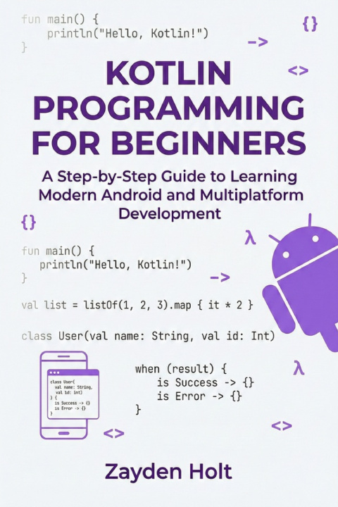 Kniha Kotlin Programming for Beginners Zayden Holt