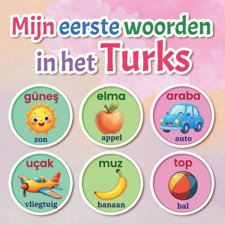 Libro Mijn eerste woorden in het Turks Lingua Blooms Publishing