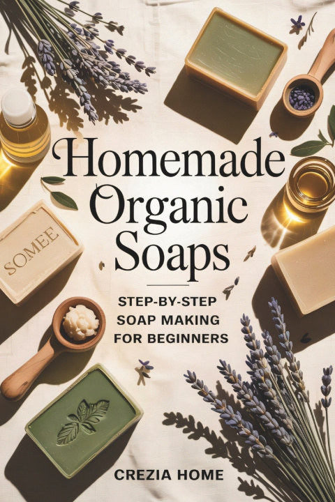 Knjiga Homemade Organic Soaps Crezia Home