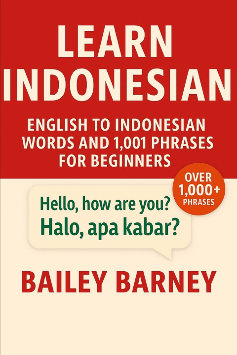 Kniha Learn Indonesian Bailey Barney