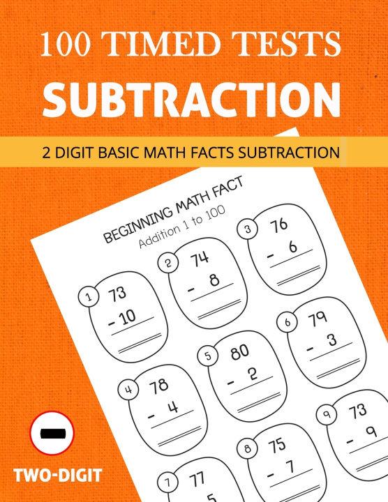 Kniha 2 Digit Subtraction Math Practice Utor Etau