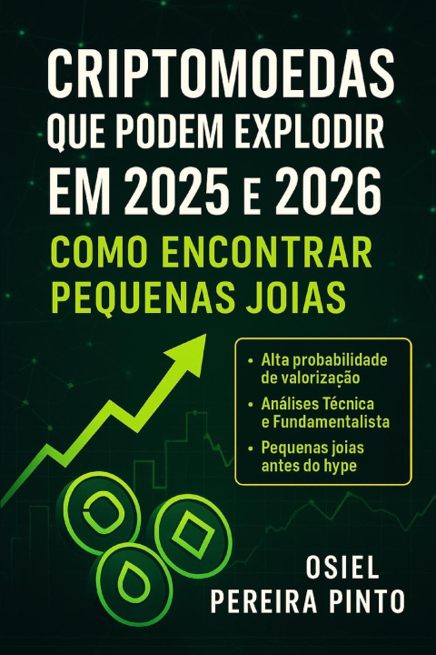 Knjiga Criptomoedas que Podem Explodir em 2025 e 2026 Como Encontrar Pequenas Joias OSIEL PINTO