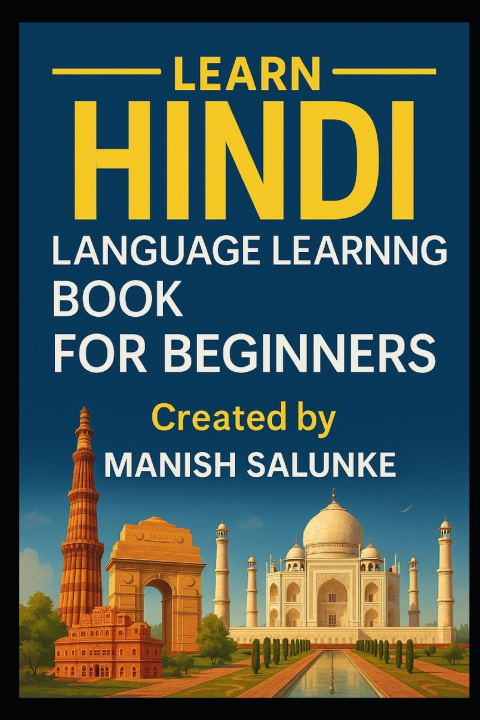 Kniha Hindi Language Learning Book For Beginners Manish Salunke